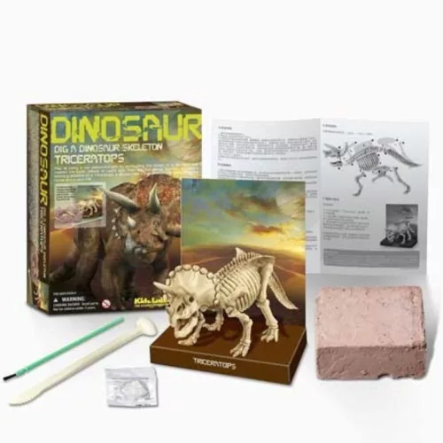 4M KidzLabs dinoszaurusz régész készlet - Triceratops