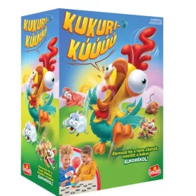 Goliath Kukurikúúúú társasjáték lufis kakassal