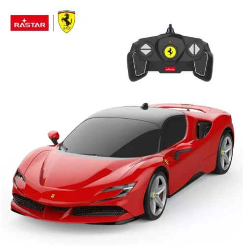 Rastar 97500 Távirányítós autó 1:18 méretarányos – Ferrari SF90 (piros)