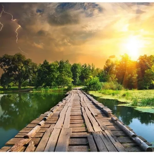 Ravensburger 12000305 Power of Nature puzzle - Misztikus fény (1000 db-os)