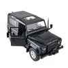 Rastar 78400 Távirányítós autó 1:14-es méretaránnyal – Land Rover Defender (fekete)