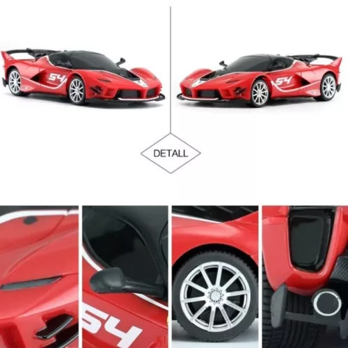 Rastar 79300 Távirányítós autó 1:24-es méretarányban – Ferrari FXX K Evo (piros)