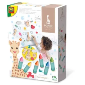 Ses Creative Sophie, a zsiráf – Fürdőkréták (6 db)
