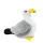Rappa plüss sirálymadár – ECO-FRIENDLY, 14 cm