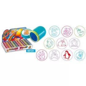 Állatos kör alakú kis nyomda