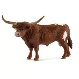 Schleich Farm World 13866 Texas longhorn bika figura