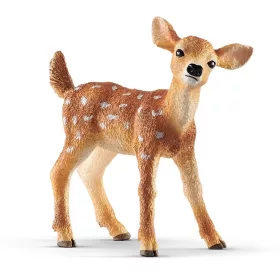 Schleich 14820 Fehérfarkú szarvasborjú figura (XS)
