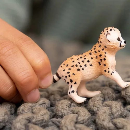Schleich Wild Life 14866 gepárd bébi figura