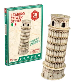 CubicFun Toys S3008 3D mini puzzle – Pisai ferde torony (8 db)