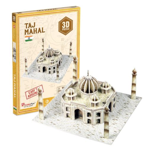 CubicFun S3009H 3D mini puzzle - Taj Mahal (39 db)