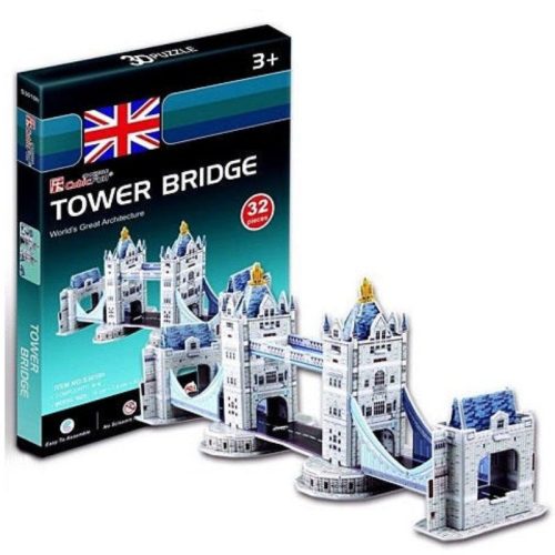 CubicFun S3010H 3D mini puzzle - Tower Bridge (32 db-os)