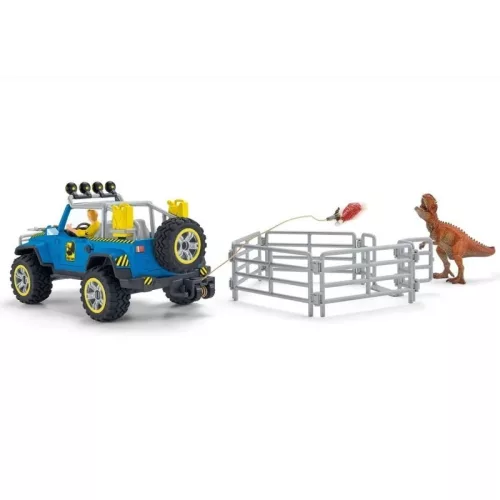 Schleich Dinosaurs 41464 terepjáró dinóval játékszett