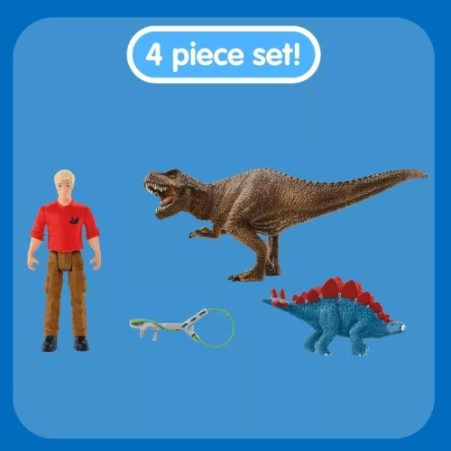 Schleich Dinosaurs 41465 T-Rex támadás játékszett