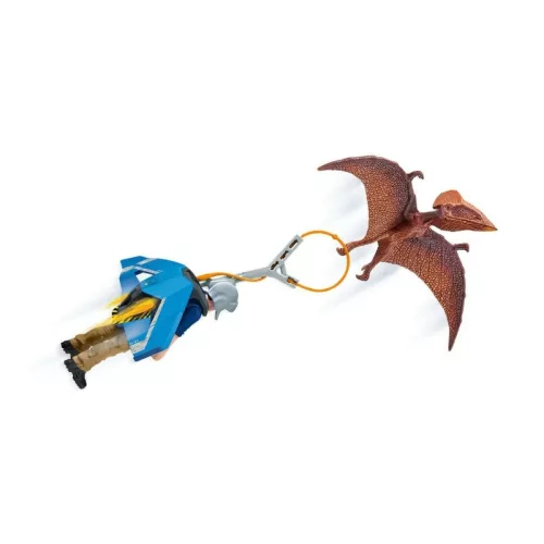 Schleich Dinosaurs 41467 Jetpackes üldözés játékszett