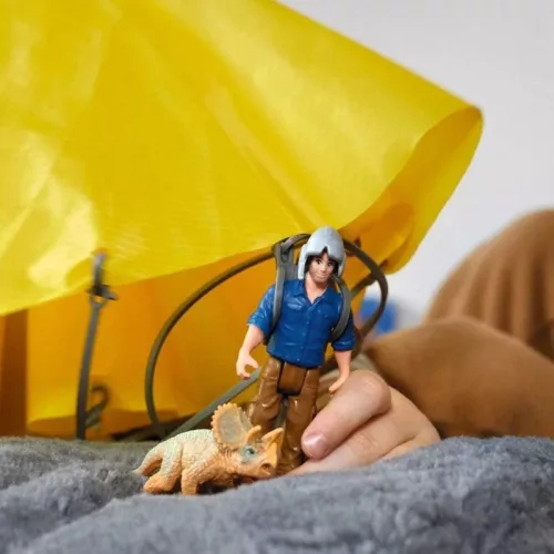Schleich Dinosaurs 41471 mentőernyő játékszett