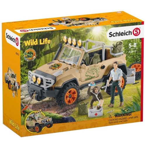 Schleich Wild Life 42410 Terepjáró csörlővel