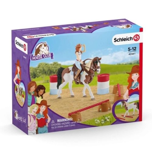 Schleich Horse Club 42441 Hannah Vadnyugati lovaglókészlete