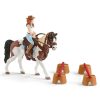 Schleich Horse Club 42441 Hannah Vadnyugati lovaglókészlete