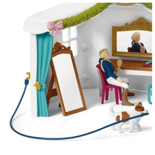 Schleich Horse Club 42466 Nagy lovasbemutatós játékszett