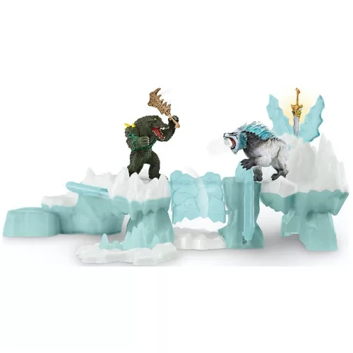 Schleich Eldrador 42497 A jégérőd megtámadása játékszett