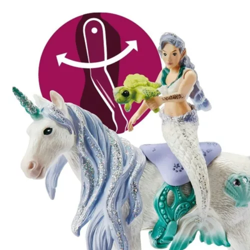 Schleich Bayala 42509 sellő vízi egyszarvún figuraszett