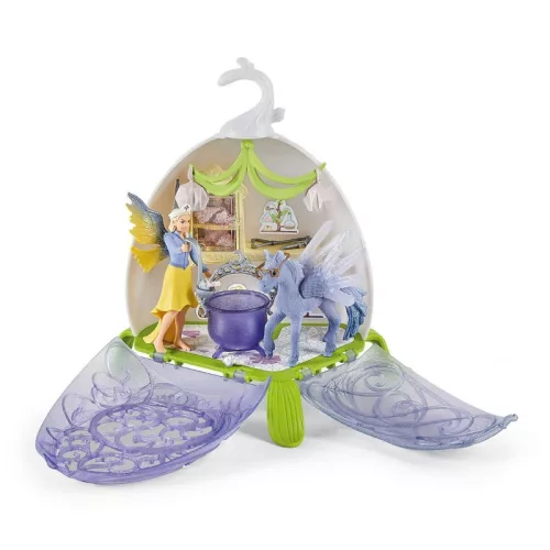 Schleich Bayala 42523 misztikus állatorvosi rendelő játékszett