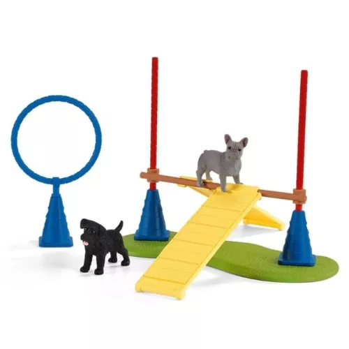 Schleich Farm World 42536 játékszett kutyáknak