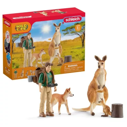 Schleich Wild Life 42550 Kenguru kaland