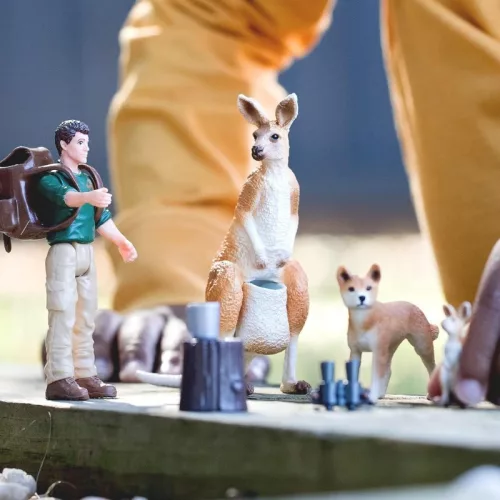 Schleich Wild Life 42550 Kenguru kaland