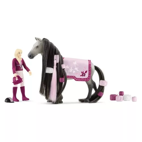 Schleich Horse Club 42584 Sofia's Beautie kezdő készlet figura – Szófia és Dusty