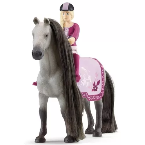 Schleich Horse Club 42584 Sofia's Beautie kezdő készlet figura – Szófia és Dusty