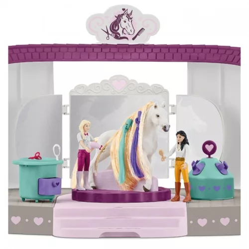 Schleich Horse Club 42588 Sofia's Beautie lovas szépségszalon játékszett