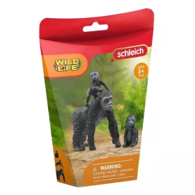 Schleich Wild Life 42601 Gorilla család figuraszett