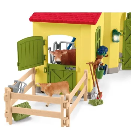 Schleich Farm World 42605 Nagy farm játékszett állatokkal