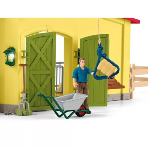 Schleich Farm World 42605 Nagy farm játékszett állatokkal