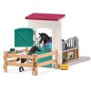 Schleich Horse Club 42611 Ló box kancával és csikóval