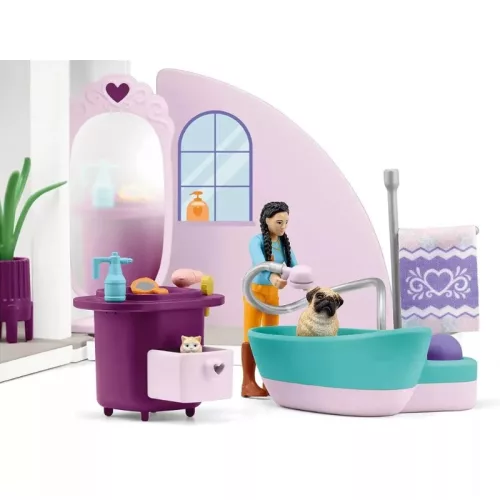 Schleich Horse Club Sofia's Beauties 42614 Kiskedvenc szépségszalon játékszett