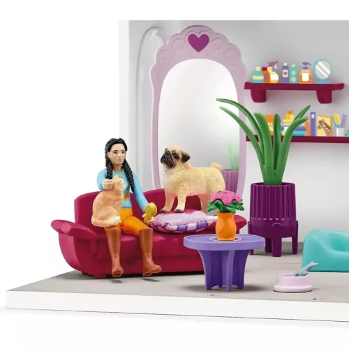 Schleich Horse Club Sofia's Beauties 42614 Kiskedvenc szépségszalon játékszett