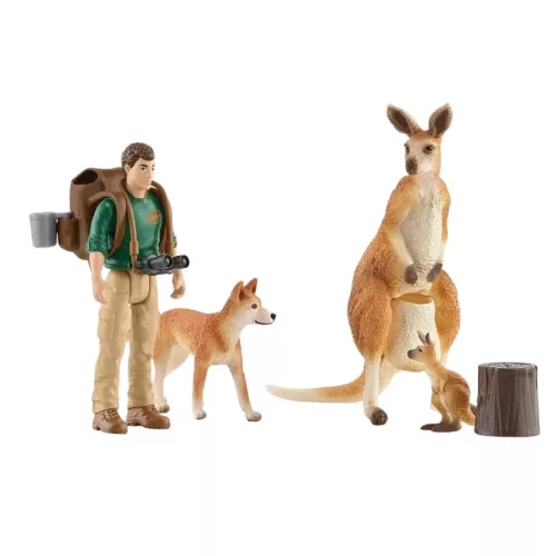 Schleich Wild Life 42623 Hátizsákos kaland játékszett