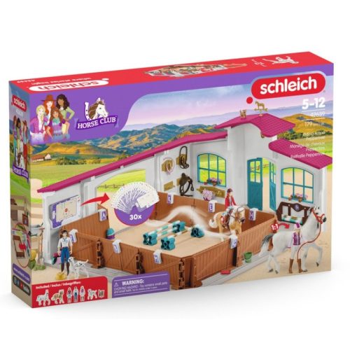 Schleich Horse Club 42639 Peppertree lovagló aréna