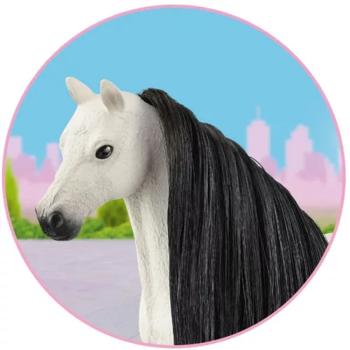Schleich Horse Club Sofia's Beauties 42649 sörény és farok kiegészítő játékszett – fekete