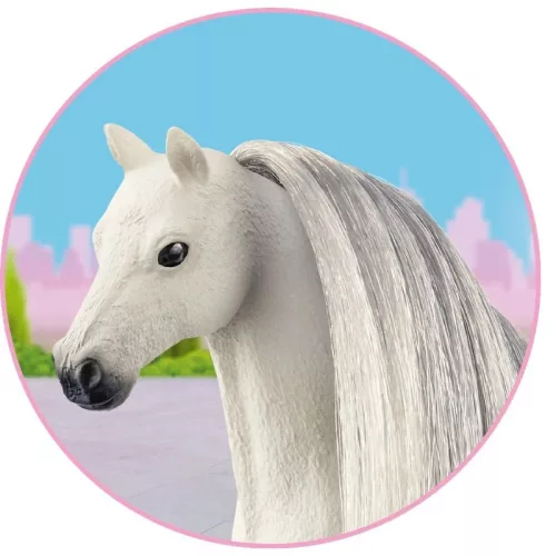 Schleich Horse Club Sofia's Beauties 42652 sörény és farok kiegészítő játékszett – szürke
