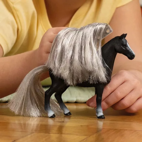 Schleich Horse Club Sofia's Beauties 42652 sörény és farok kiegészítő játékszett – szürke