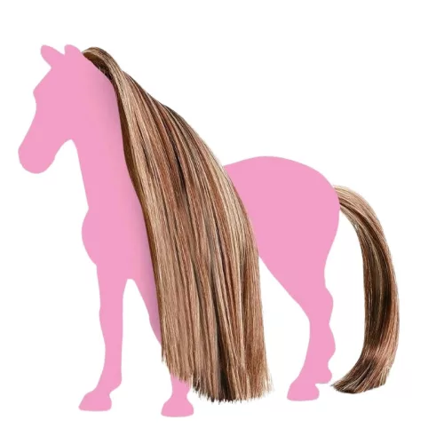 Schleich Horse Club Sofia's Beauties 42653 játékszett – Sörény és farok kiegészítő szett arany-barna