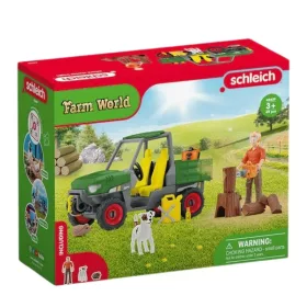 Schleich Farm World 42659 Erdei munkálatok játékszett