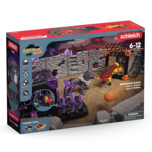 Schleich Eldrador 42673 Battlecave Láva VS. Árnyék aréna játékszett