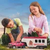 Schleich Horse Club 42705 Tóparti teherautó és utánfutó