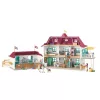 Schleich Horse Club 42706 – Lakeside-i lakóház és istálló játékszett