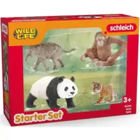 Schleich Wild Life 42736 Ázsia induló játékszett