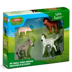 Schleich Farm World 42740 – Farm kölykök figura szett (4 db)